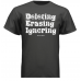 Men's D E I slogan T-shirt